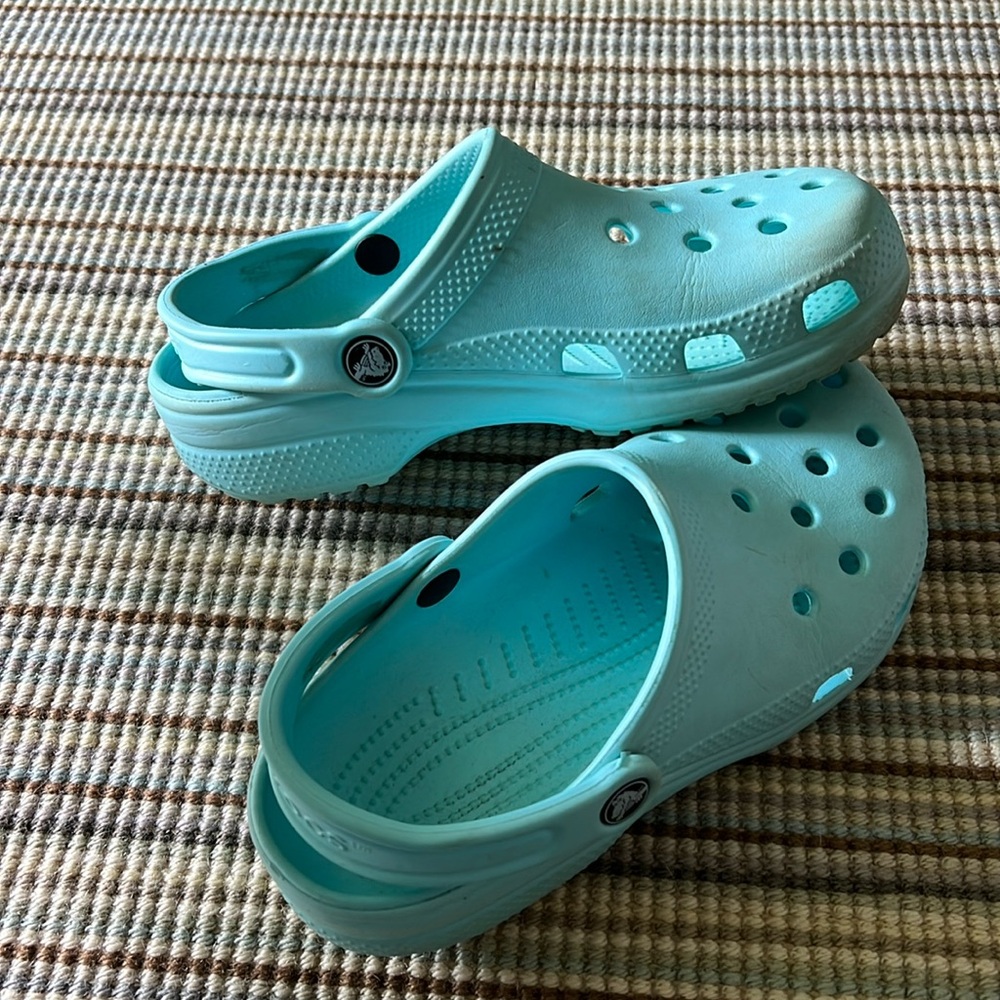 Blue Crocs